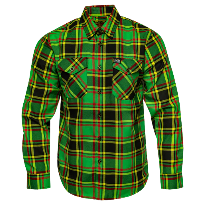 FLANNEL BOB MARLEY - GRN